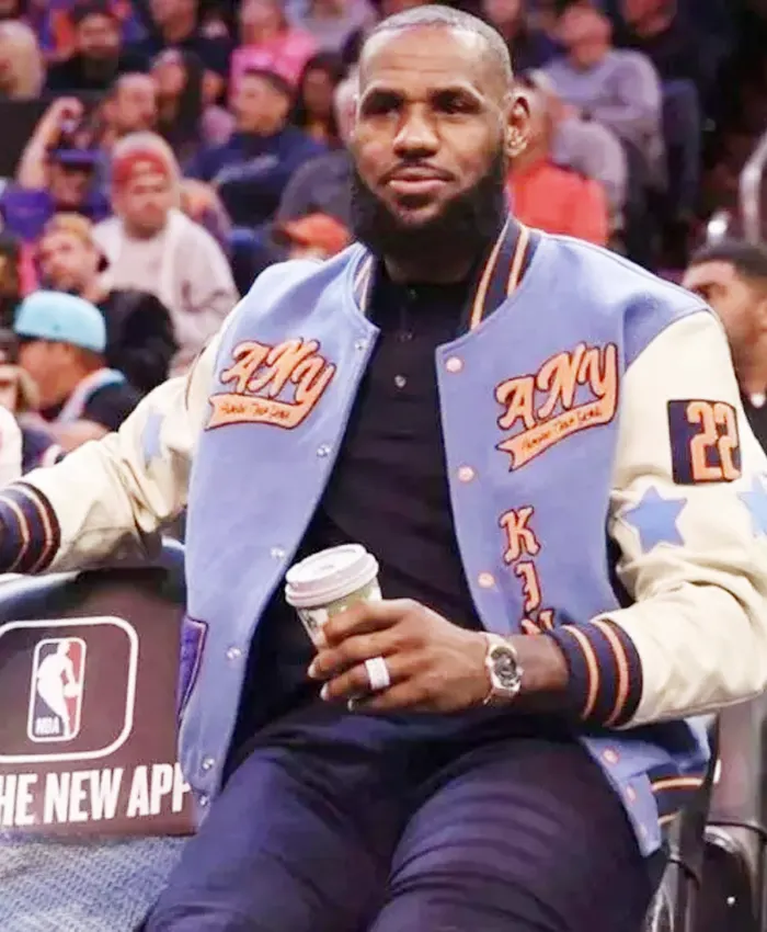 NBA 2022 LeBron James Varsity Jacket
