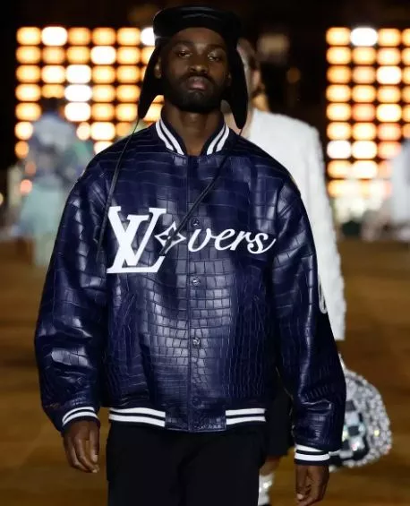 Mens Louis Vuitton Vers Varsity Jacket - Oskar Jacket