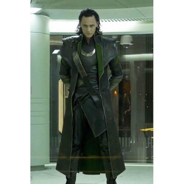 Tom Hiddleston the Avengers Loki Coat