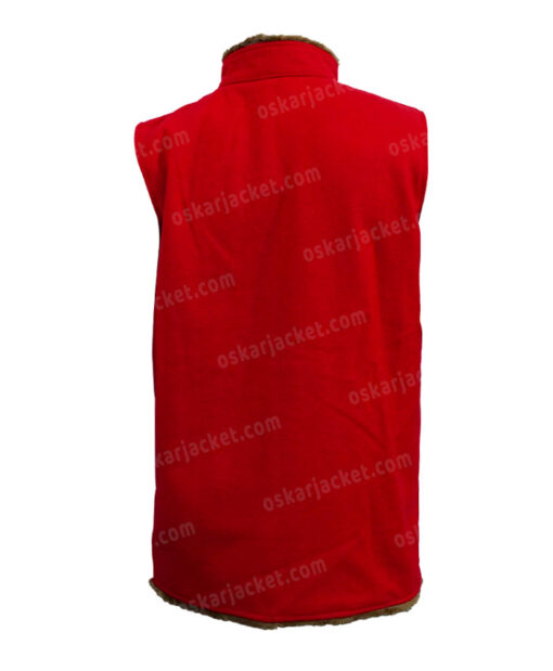 The Christmas Chronicles 2 Kurt Russell Red Vest Back