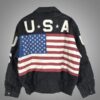 USA Flag Independence Day Vintage Jacket