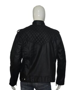 Batman Arkham Knight Leather Black Jacket
