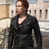Black Widow Natasha Romanoff Biker Jacket