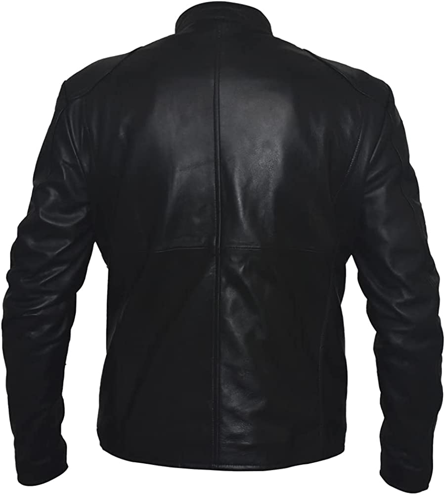 Jeffrey Dean Morgan Black Biker Jacket | Oskar Jacket