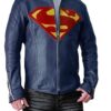 Superman Man Of Steel PU Leather Jacket