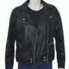 Michaela Stone Manifest Leather Jacket Unzipped