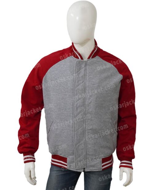 Shang Chi Red Bomber Jacket Front