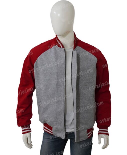 Shang Chi Red Bomber Jacket Open Front