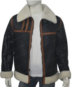B3 Shearling Fur Bomber Jacket