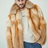 Brown Fox Fur Coat