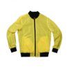Cyberpunk 2077 Yellow Cotton Bomber Jacket Front