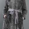 Persian Lamb Grey Fur Coat