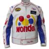 Ricky Bobby Wonder Bread Cowhide Jacket Front