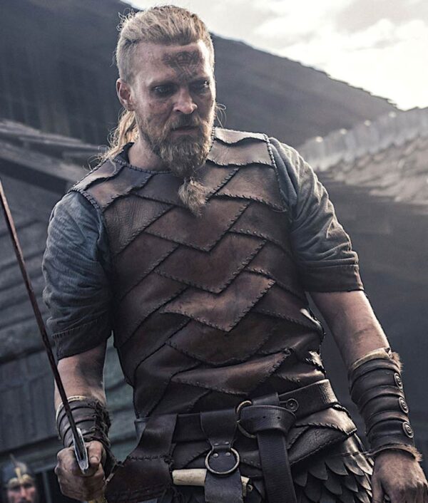 The Last Kingdom Ragnar Brown Vest 3
