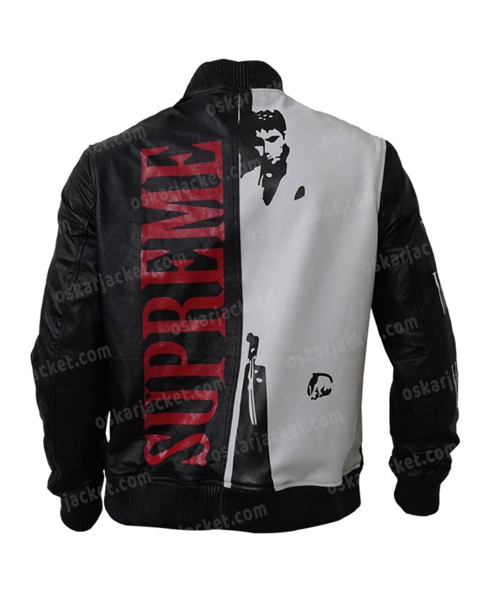 Scarface Tony Montana Al Pacino Black Jacket | Oskar Jacket
