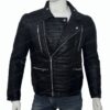 Trevor Calcote Cold Pursuit Leather Jacket Front