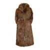 Women Brown Karakul Fur Coat