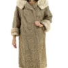 Women's Asterkhan Brown Persian Lamb Fur Long Coat