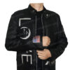 Angels & Airwaves Tom Delonge Black Real Leather Jacket Front