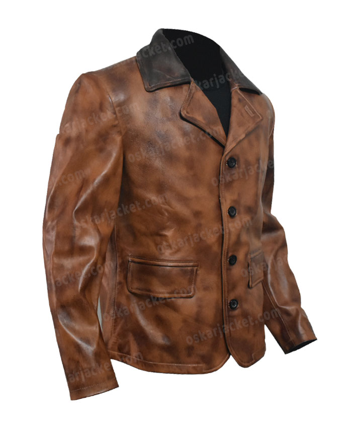 Arthur Morgan Red Dead Redemption 2 Leather Brown Jacket - OJ