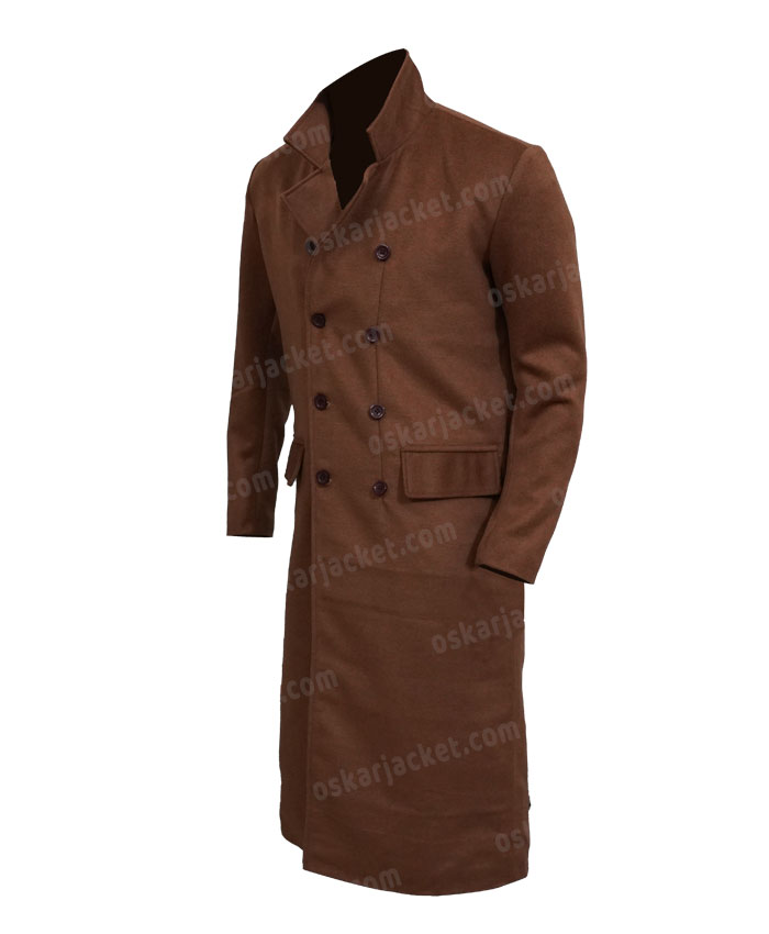 Doctor Who The Tenth Doctor Wool Trench Coat - Oskar Jacket