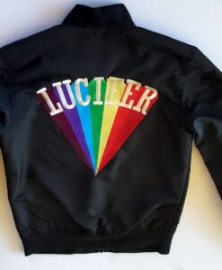 Rising Rainbow Lucifer Black Jacket