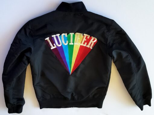 Rising Rainbow Lucifer Black Jacket