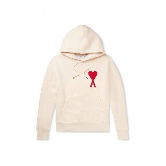 Ted Lasso S01 Keeley Jones White Hoodie With Red Heart img