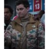 Ted Lasso S02 Stephen Manas Camo Puffer Jacket