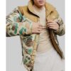 Ted Lasso S02 Stephen Manas Camo Puffer Jacket Front