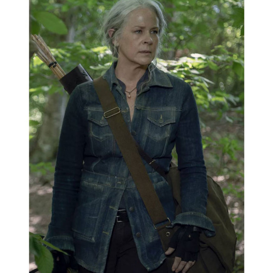 The Walking Dead S10 Carol Peletier Denim Blue Jacket