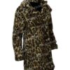 Yellowstone S02 Beth Dutton Leopard Print Fur Coat Right