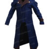 Assassins Creed Unity Arno Dorian Blue Costume Coat Back Fornt