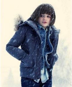 Fargo S04 Greta Grimly Blue Fur Collar Cotton Jacket 2