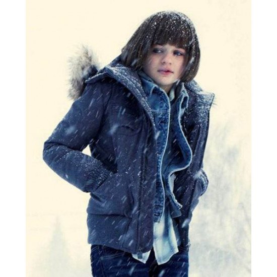 Fargo S04 Greta Grimly Blue Fur Collar Cotton Jacket 2