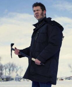 Fargo S04 Mr Wrench Black Hooded Cotton Coat