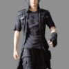 Final Fantasy 15 Noctis Lucis Caelum Black Leather Coat