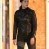 Hawkeye Alaqua Cox Black Leather Jacket