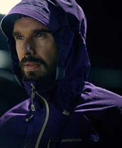 Killing Eve Diego Cotton Fabric Purple Jacket hood