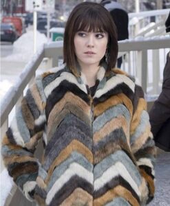 Nikki Swango Fargo Season 03 Fur Jacket Front