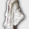 Once Upon a Time Cruella Deville Fur White Coat Side