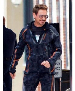 Tony Stark Avengers Infinity War Camouflage Hoodie
