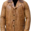 Yellowstone Jamie Tan Brown Leather Jacket
