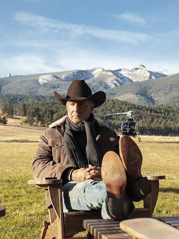 Yellowstone John Dutton Corduroy Brown Jacket