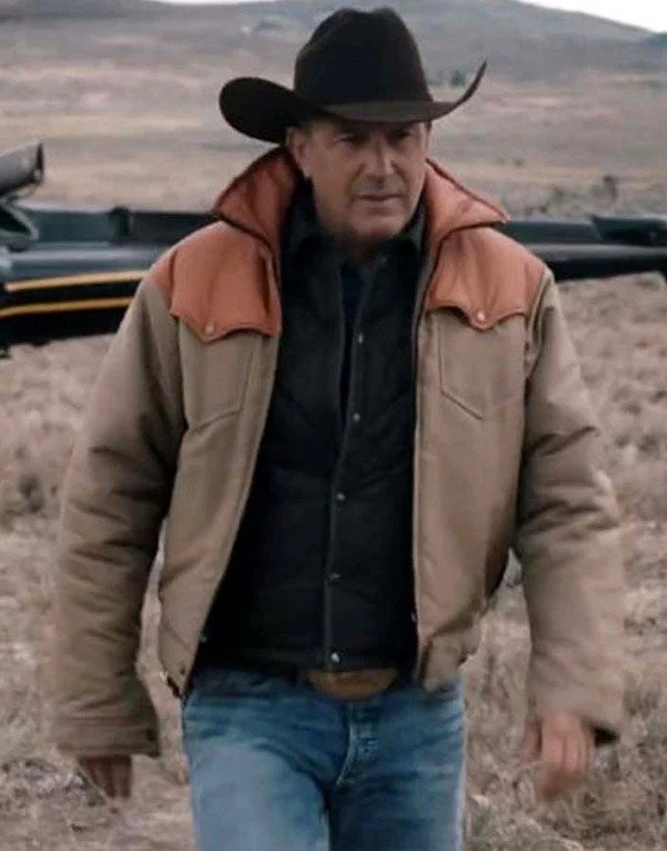 Yellowstone Season 3 John Dutton Brown Cotton Jacket