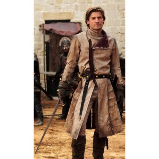 Game Of Thrones Jaime Lannister Brown Trench Coat