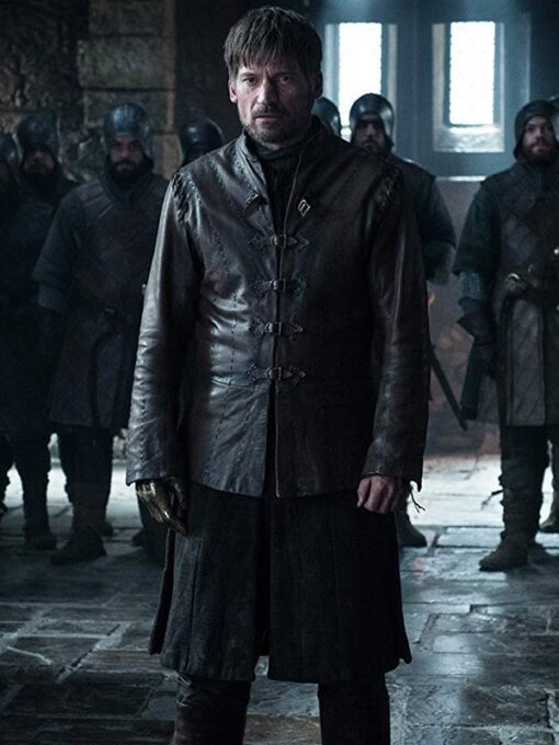 Jaime Lannister Game Of Thrones Leather Black Jacket