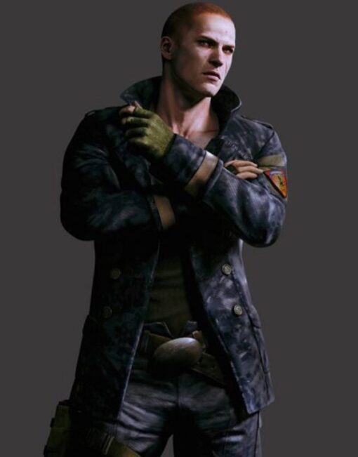 Resident Evil 6 Jake Muller Cotton Camouflage Jacket