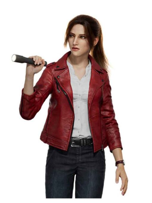 Resident Evil Infinite Darkness Claire Redfield Biker Jacket