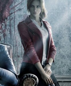 Resident Evil Infinite Darkness Claire Redfield Biker Jacket